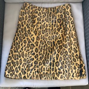 Cheetah skirt